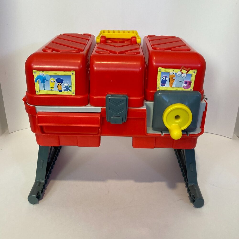 Disney Handy Manny Workstation Tool Box With Legs and Sounds Fold Up 2009